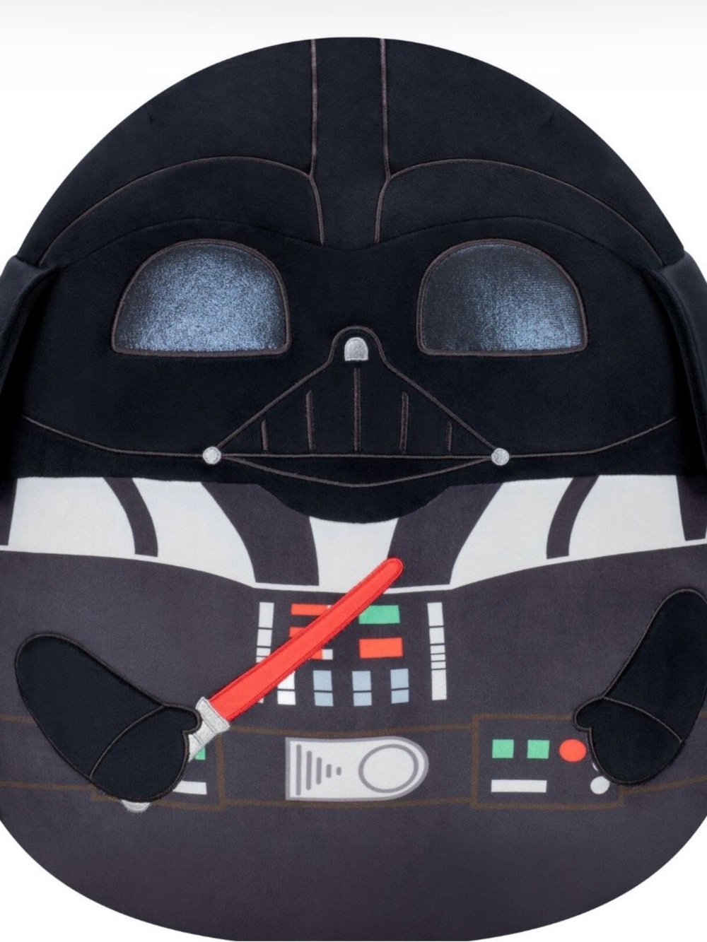 SQUISHMALLOWS 20” DARTH VADER Black Red Lightsaber Plush HTF NWT